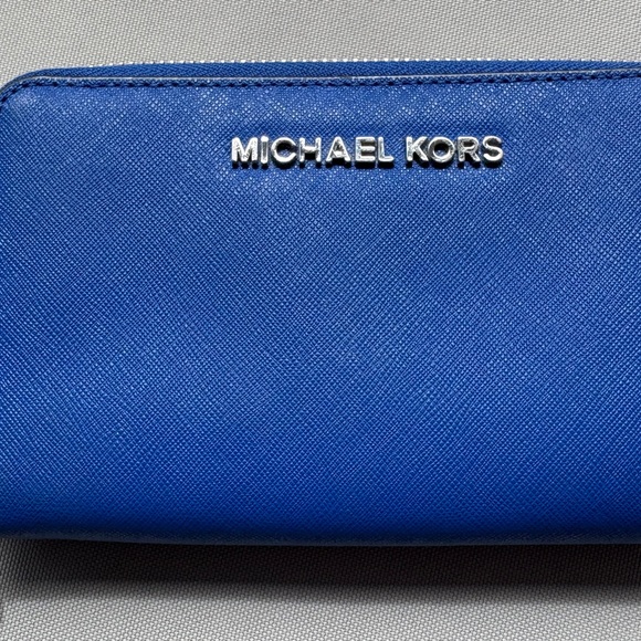 Michael Kors Cobalt Blue Wallet - Picture 2 of 6